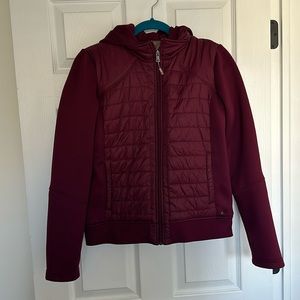 Light to mid-weight hoodie jacket